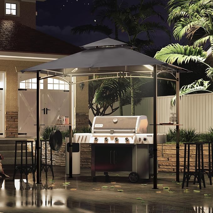 MASTERCANOPY 8 x 5 Grill Gazebo Outdoor BBQ Gazebo Canopy - Image 5