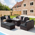 NICESOUL 8 Seat Extra Large Patio Furniture Set by NICESOUL