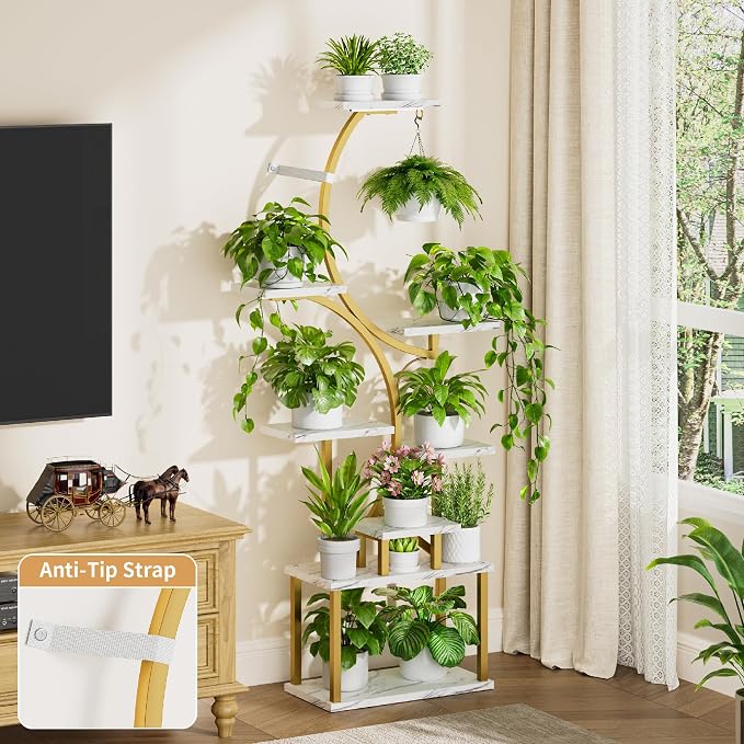 Plant Stand Indoor with Grow Lights - Image 7