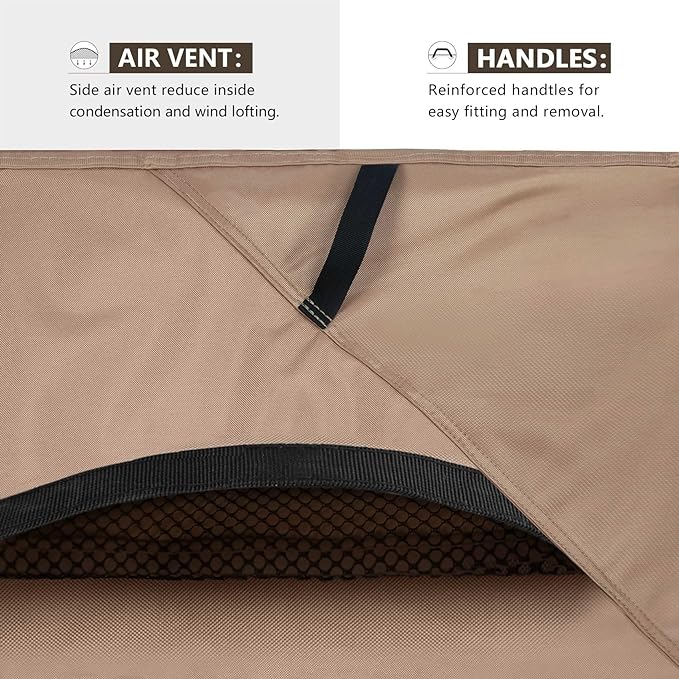 ULTCOVER Round Patio Furniture Cover - Image 4