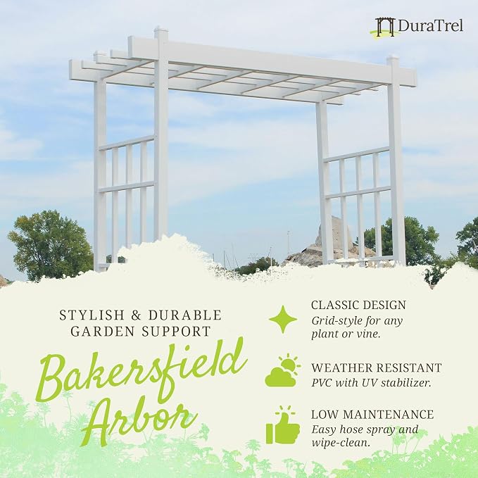 Dura-Trel Bakersfield 28 by 72 by 82 Inch Heavy Duty Weather Stabilized PVC - Image 2