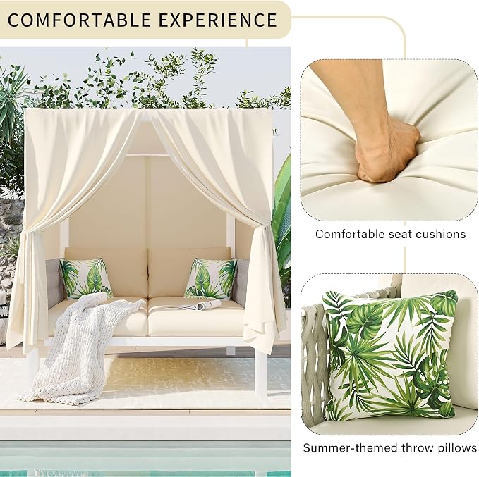 Merax Outdoor Patio Daybed - Image 6