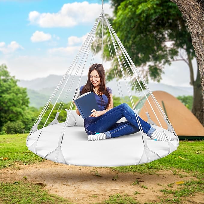 Sorbus 56" Stylish Hanging Swing Nest - Image 6