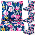 Hoteam 4 Set Outdoor Chair Patio Cushions 20 x 20 Inch Deep Seat Waterproof by Hoteam