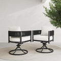 Grand patio Outdoor Dining Chair Set of 2, 2 Pieces Patio Dining Chairs by GrandPatio