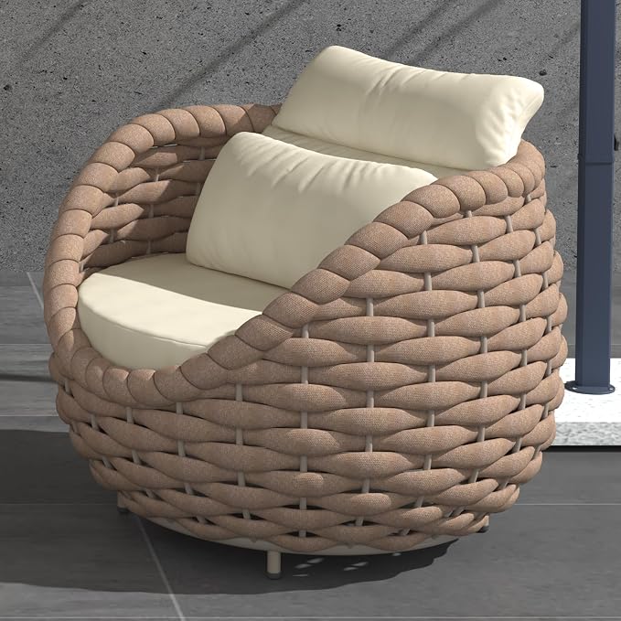 TWT All-Weather Textilene Rope Balcony Furniture - Image 4