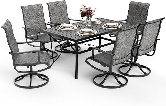 Pamapic 7-Piece Patio Dining Furniture Set by Pamapic