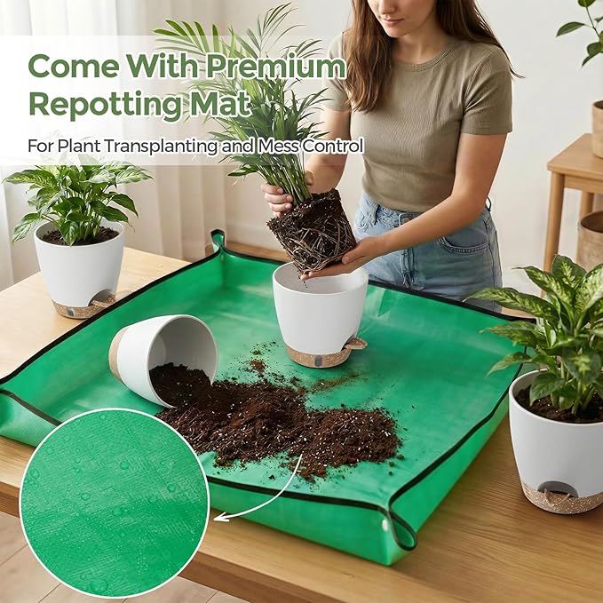Plant Pots, Modern Planters for Indoor Outdoor Plants, Room & Office Décor - Image 3