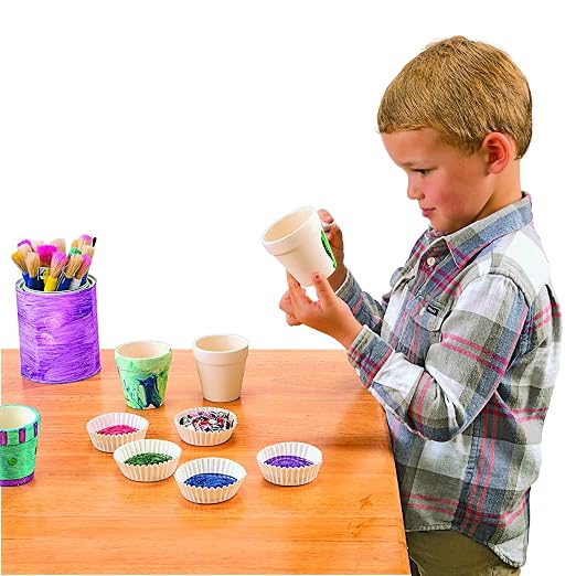 Ceramic Flowerpots, Kids Crafts, Crafts - Image 3