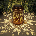 Solar Lanterns Outdoor Waterproof Hummingbird Garden Decor Gifts by Tepaken