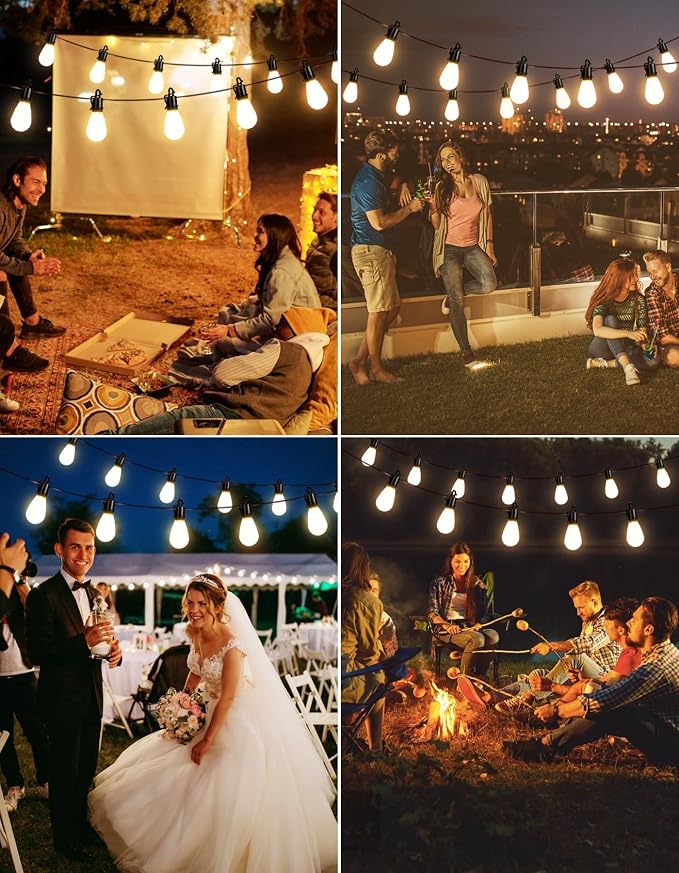 200FT Outdoor String Lights - Image 6