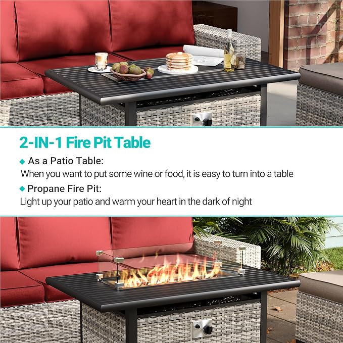 16-Piece Outdoor Patio Furniture Set - Image 8