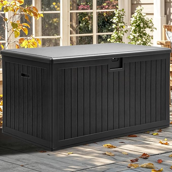 YITAHOME 230 Gallon Double-Wall Deck Box by YITAHOME