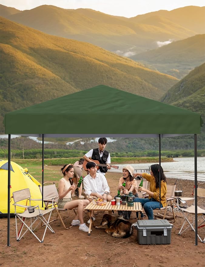 Garvee 10x10 Pop Up Canopy Tent, Heavy Duty Commercial Instant Shelter - Image 5