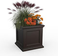 Mayne Fairfield 24-Inch Self Watering Square Planter Box, Weather-Resistant and by Mayne