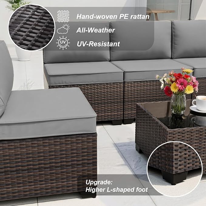 ALAULM Patio Furniture Set - Image 6