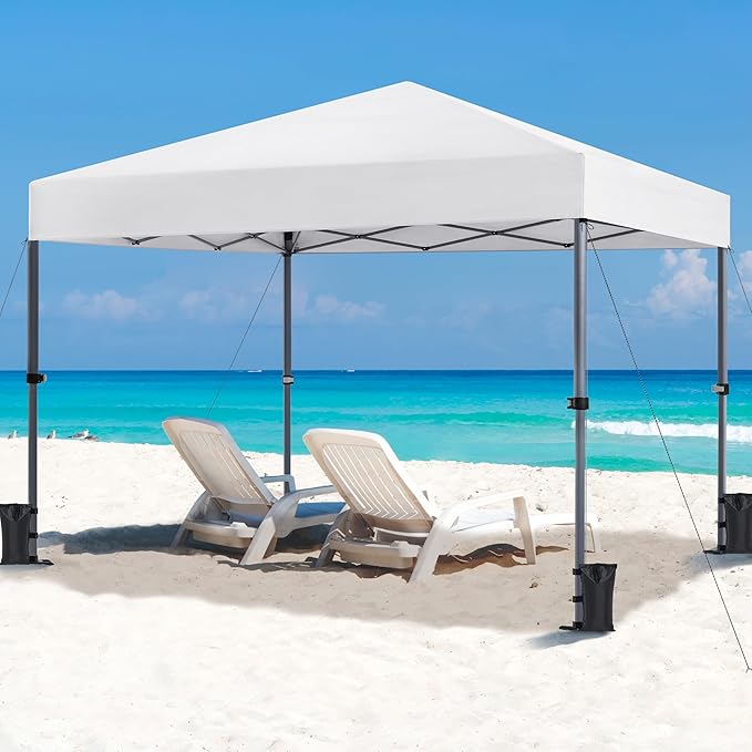 Yaheetech 10x10 1-Person Setup Pop Up Canopy Tent, Instant Portable Commercial - Image 9