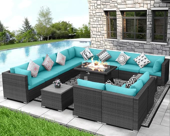 NICESOUL 15 Piece Outdoor Patio Furniture Set - Image 2