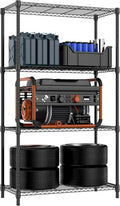 1000 lbs 4 Tier Shelf Metal Storage Shelves Shelving Wire Rack Heavy Duty by MEIGAOPLASTICANDMETALHKCOLIMITED