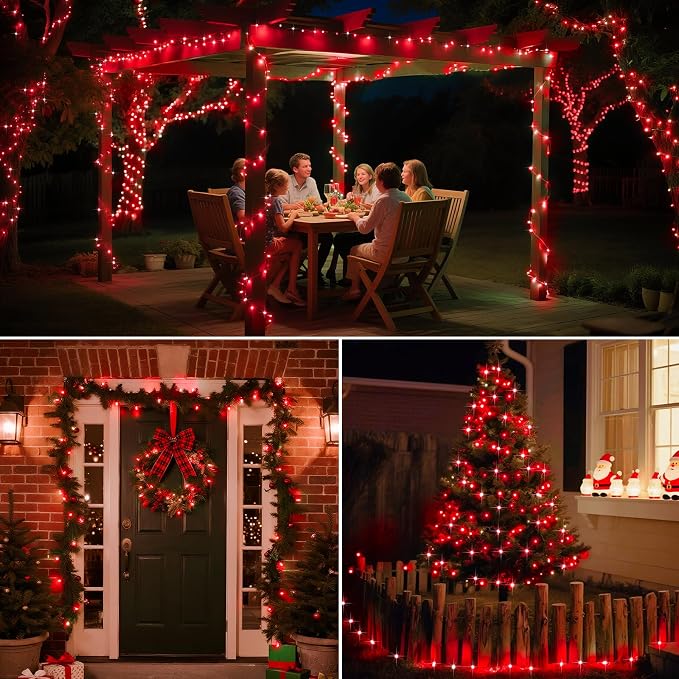 btfarm 4 Pack Solar String Lights Outdoor - Image 6