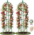2 Pack Garden Obelisk Trellis for Climbing Plants, Tower Potted Cages Plant by Monirsen