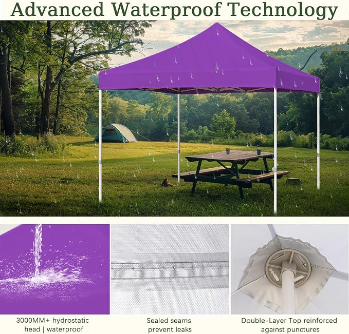 10x10 Canopy Replacement Top Cover - Image 3