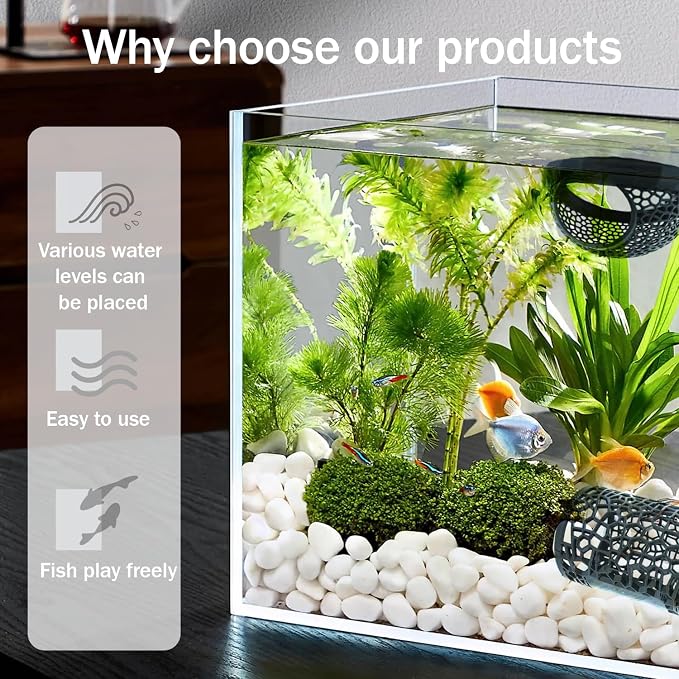 Little Fish Hammock and Little Fish Swimming Tunnel 2-Piece Set Aquarium Small - Image 4