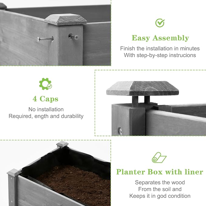 SoliWood Raised Garden Bed - Image 5