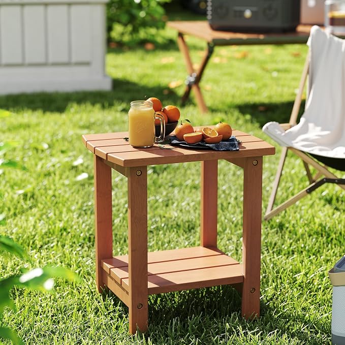 2-Tier Adirondack Side Table 17" - Image 2