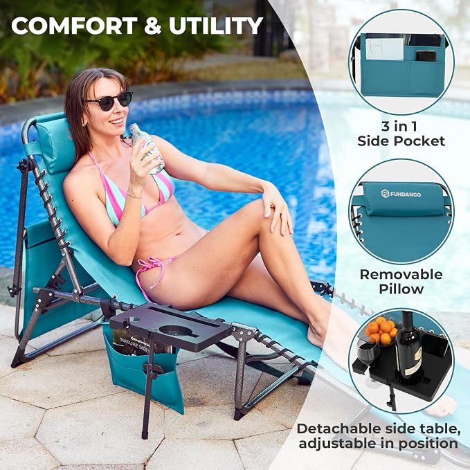 FUNDANGO 4 in 1 Tanning Chair - Image 5