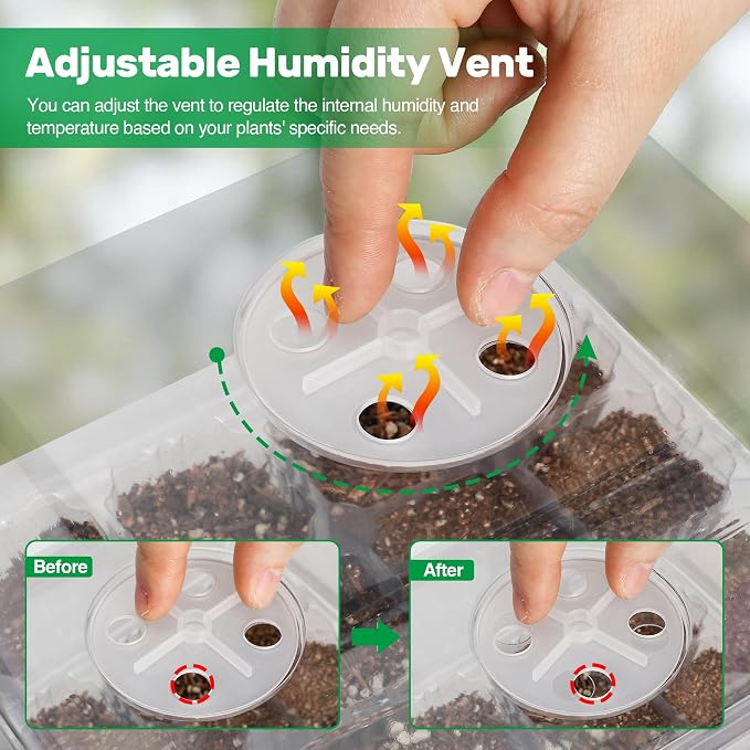 Bonviee 10 Packs Seed Starter Tray - Image 4