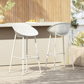 Christopher Knight Home Minimalist Barstools Set of 2, Lightweight Patio Chairs by ChristopherKnightHome