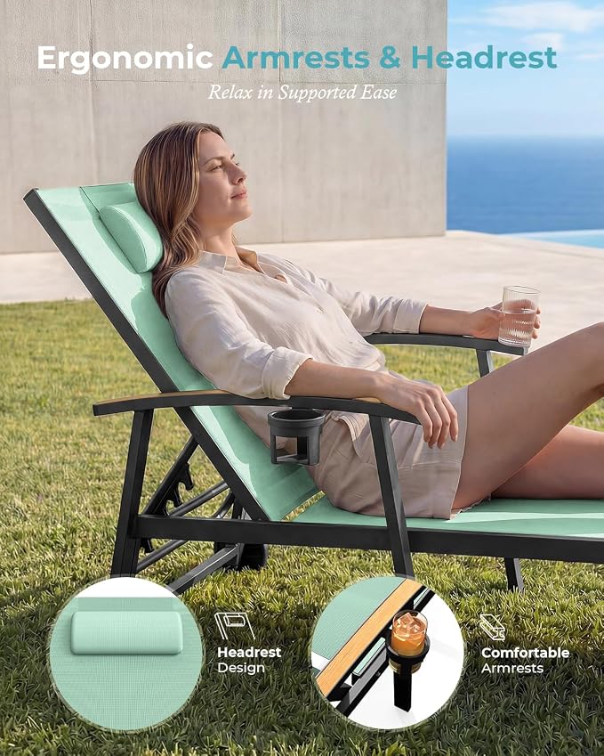 Ciokea Outdoor Lounge Chair - Image 3
