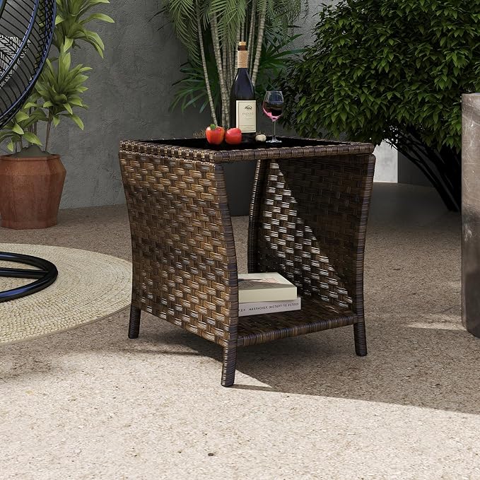 Kinfant Outdoor Patio Side Table - Image 2