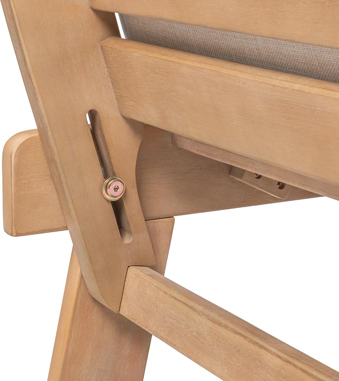JONATHAN Y SFB1000A Hartley 2-Seat Modern Scandinavian Folding Wood Outdoor Day - Image 10