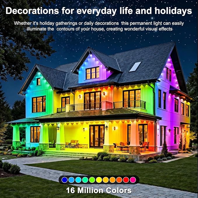 500FT Permanent Outdoor Lights Waterproof - Image 5