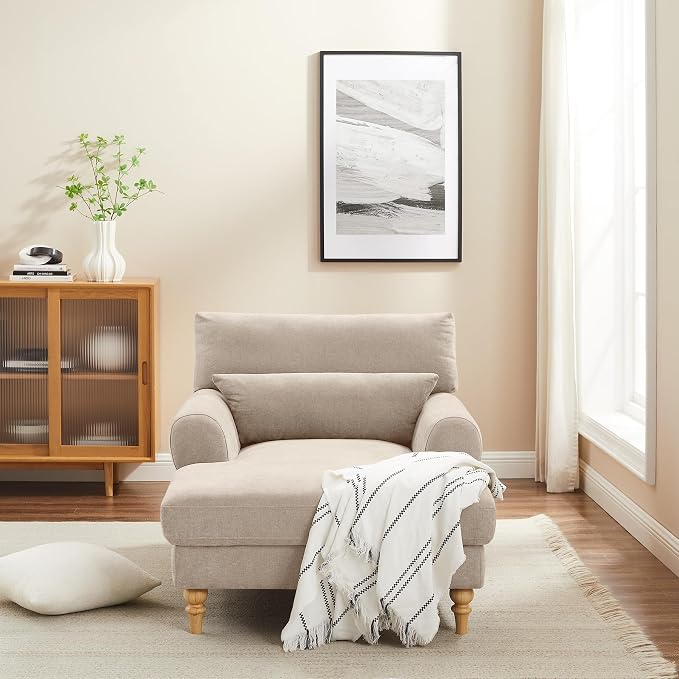 Modern Chaise Lounge Chair - Image 3