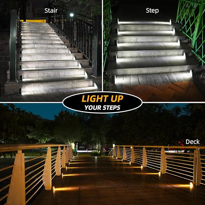 NIORSUN Solar Step Lights 16 Pack - Image 6