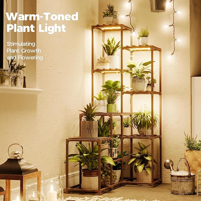 Bamworld Corner Plant Stand - Image 2