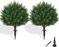 Artificial Cypress Topiary Tree by FEELTHENEWWORLD