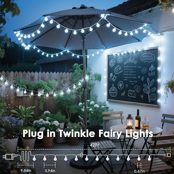 100LED Connectable String Lights Indoor Outdoor - Image 4