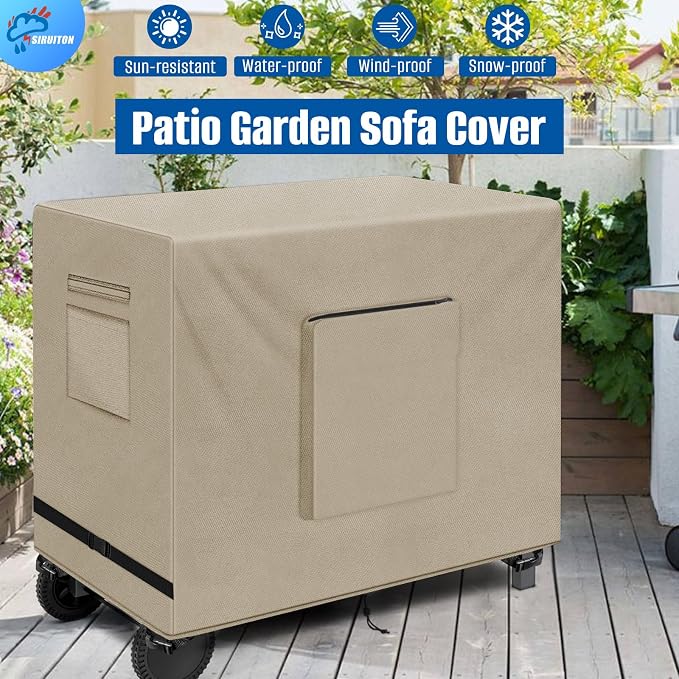 SIRUITON Outdoor Bar Cart Cover - Image 5