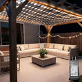 Lovelite 13ft x 13ft Net Lights Outdoor, 400LED Large Gazebo Lights 8 Modes by Lovelite