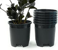 Cotta Planters 2 Gallon Black Nursery Pot Plastic 6-Pack Planter Pots Pot Liners by CottaPlanters