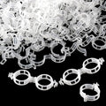150 Pcs Plant Clips for Climbing Plants, Tomato Clips for Support, Plastic by PEASUG