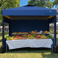 8X8 Pop Up Canopy Tent with 3 Sidewalls, Easy Up Canopy, Commercial Instant by Sannwsg