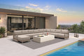PURPLE LEAF Patio Furniture Set U-Shaped Outdoor Couch by Unknown