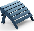 SERWALL Folding Adirondack Footrest Without Assembly, All Weather Use by SERWALL