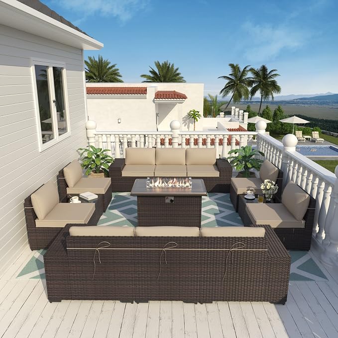 ALAULM 13 Pieces Patio Furniture Set - Image 7