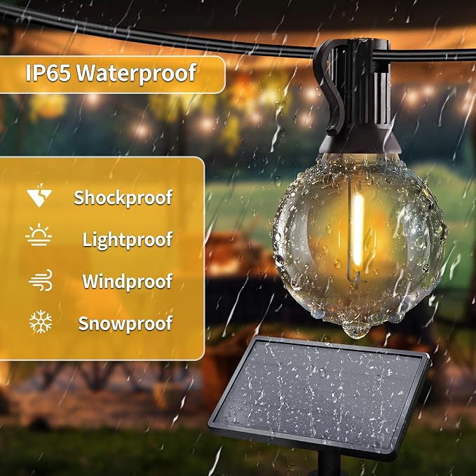 Solar String Lights Outdoor - Image 4